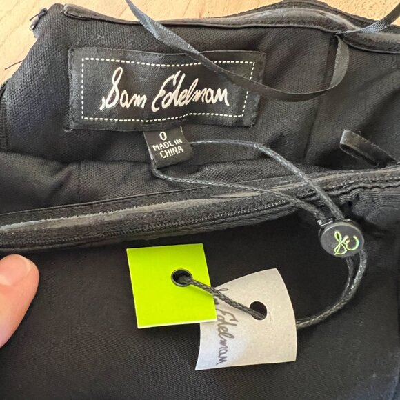 Sam Edelman Womens Black Puff Sleeve Jumpsuit Size 0 NWT - Picture 8 of 10